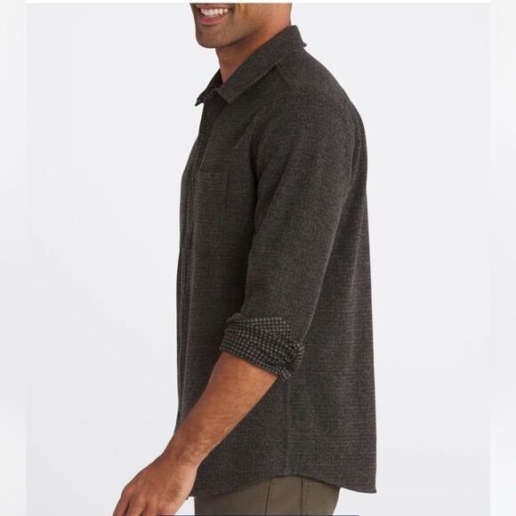 ALESBURY
Reversible Long Sleeve Doublecloth Shirt Grey Large Stitch Fix Nwt - Picture 3 of 7